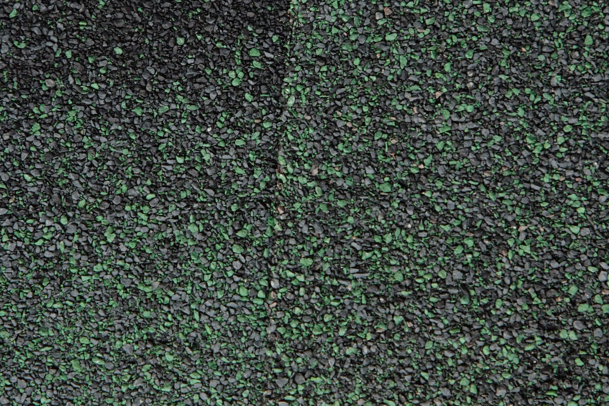 Close up of Forest Green shingle roofing