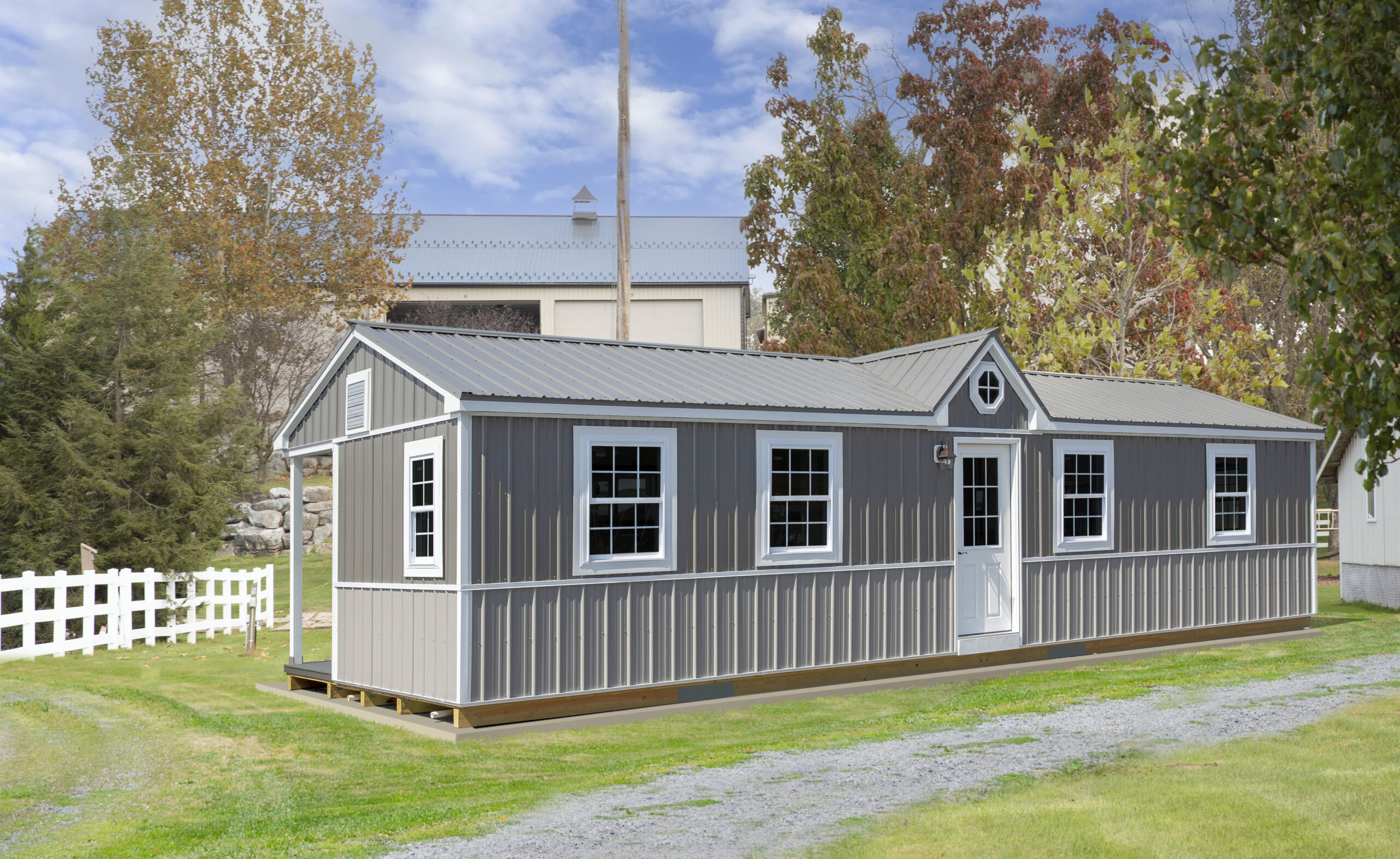 20x40 commercial kennel front