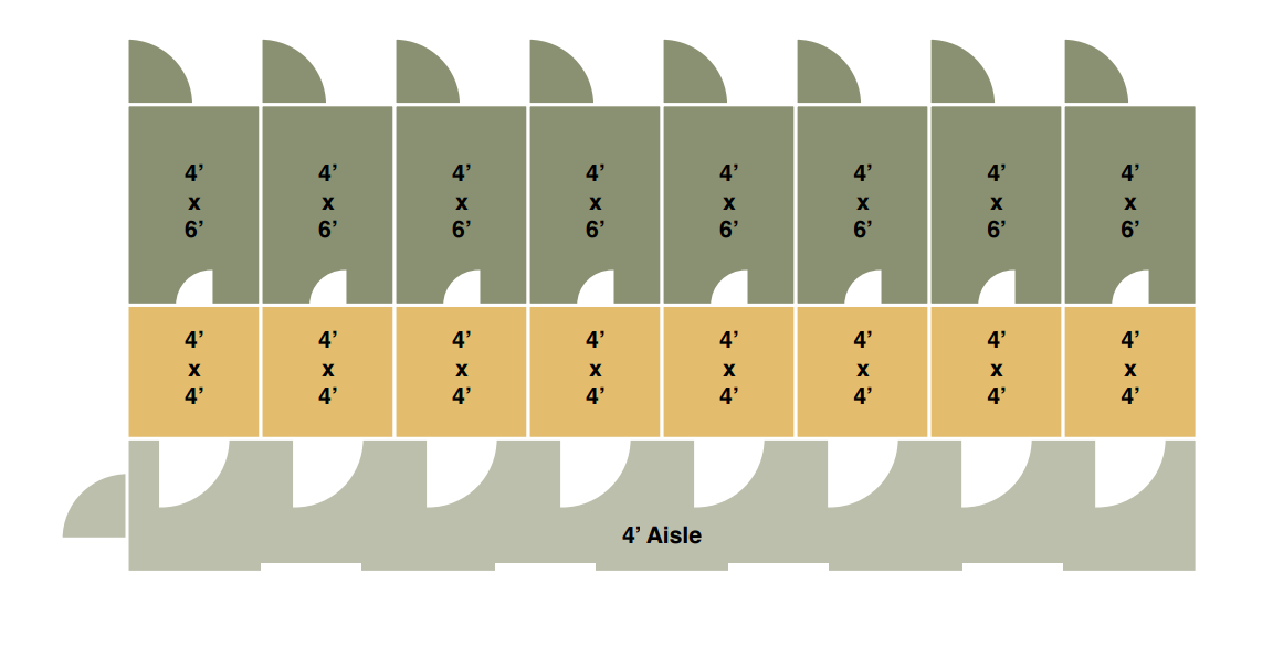 14x32 commercial kennel floor plan