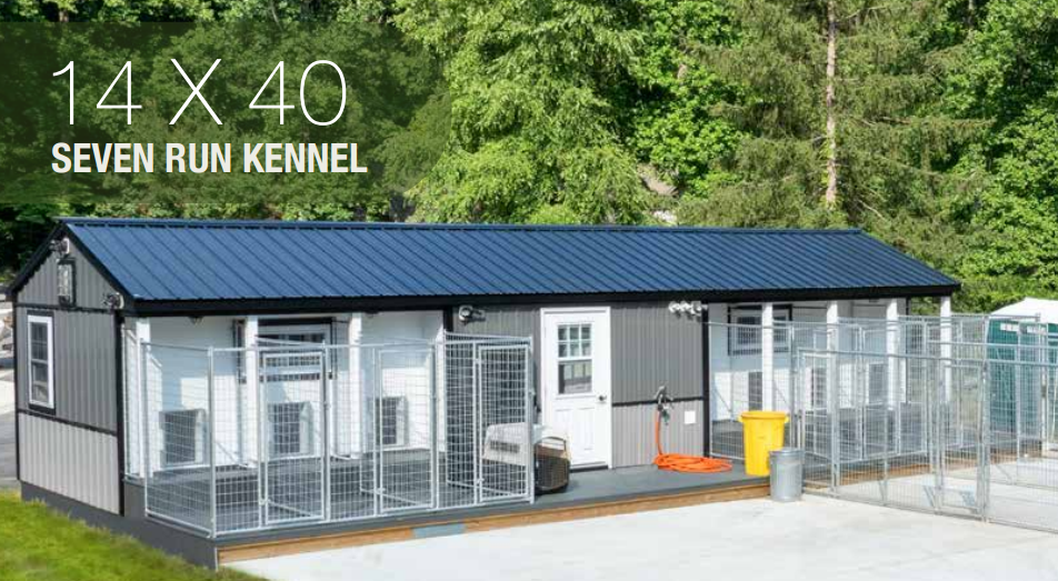 14x40 commercial kennel