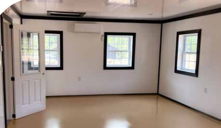 30x60 commercial kennel interior/entrance
