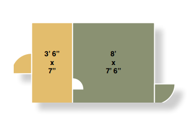 8x12 shed kennel floor plan