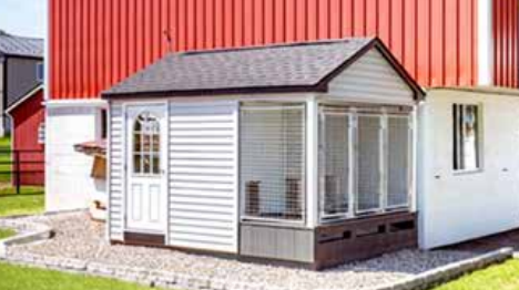 9x12 three run residential kennel