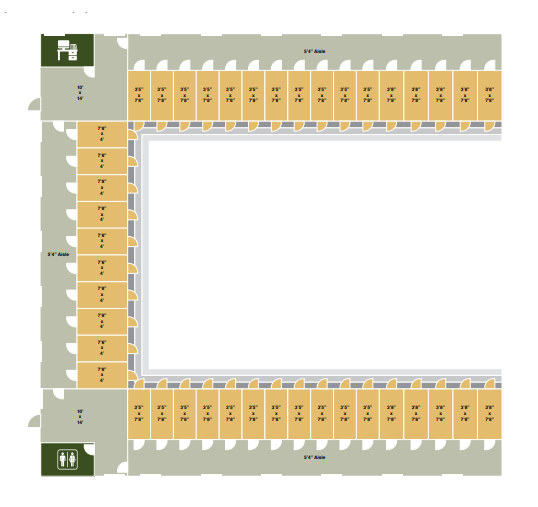 u-modular commercial kennel floor plan