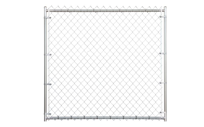 9-guage chain-link fence