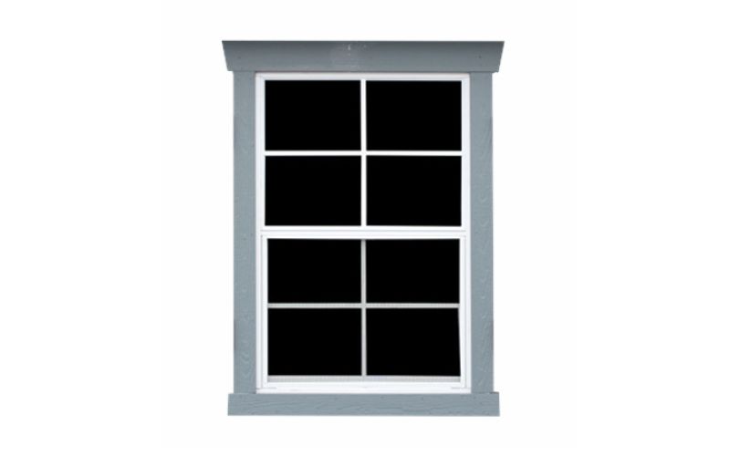 24x36 Standard Slider Window with gray trim