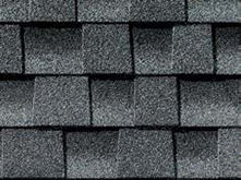 Close up of Pewter Gray color shingles