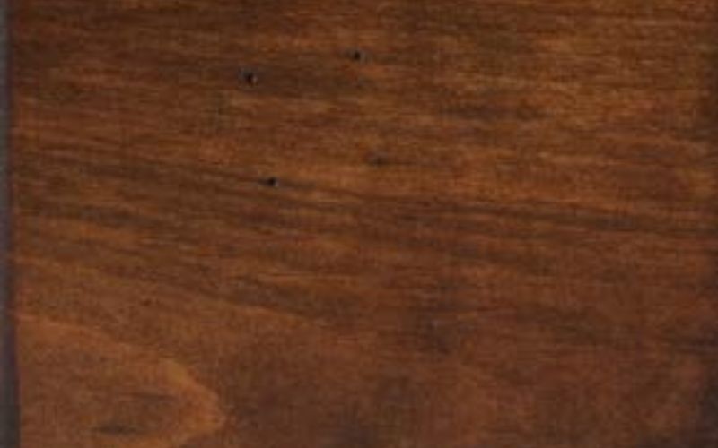 Close up of Heritage cabinet stain.