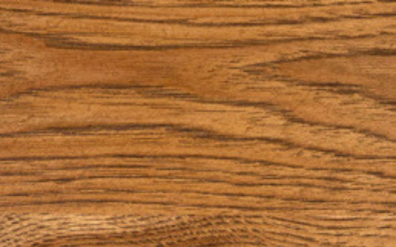 Close up of Rustic Hickory Provincial cabinet stain.