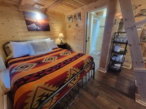 bedroom in a guest house