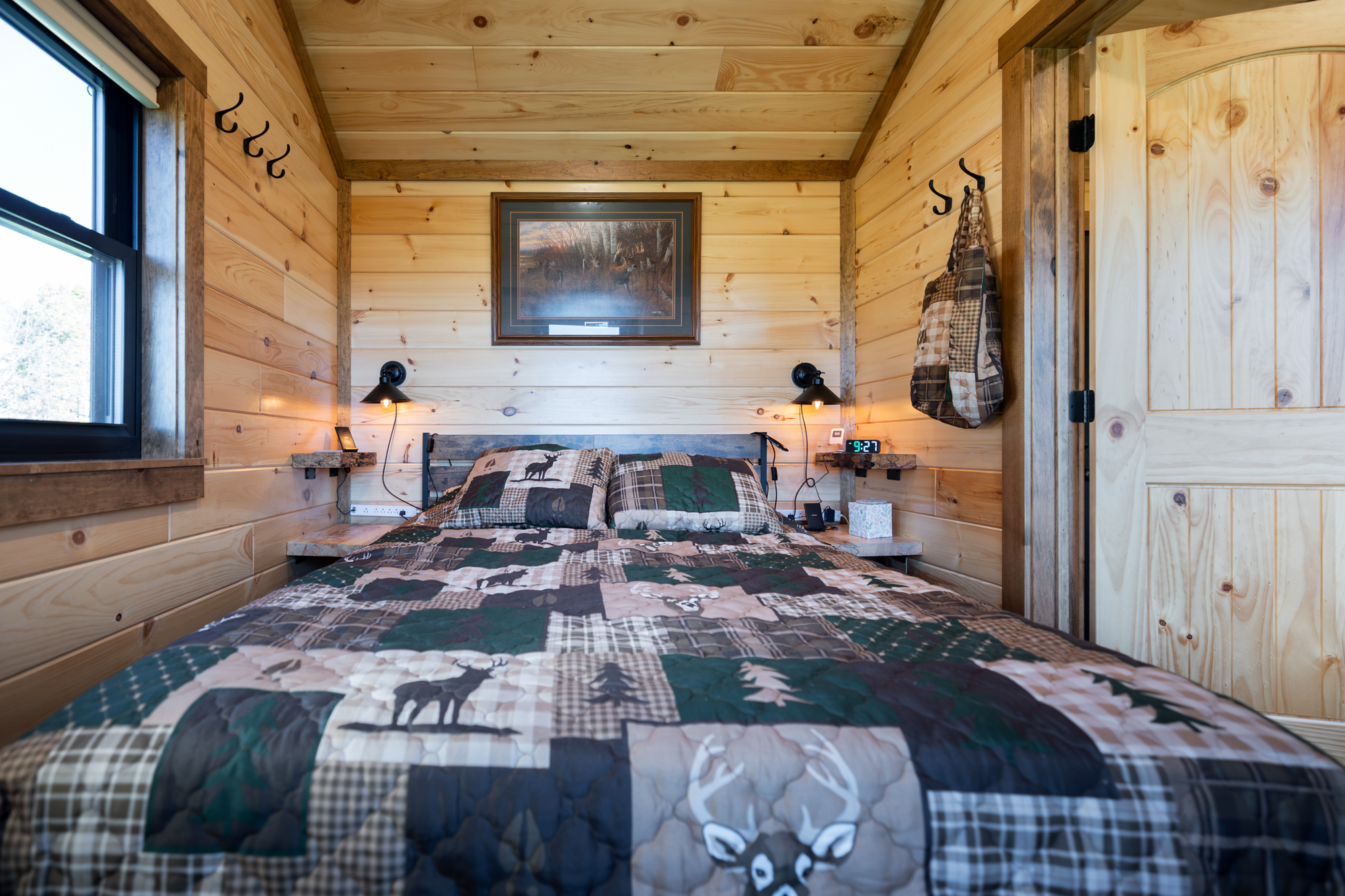 bedroom in beaverdam park model